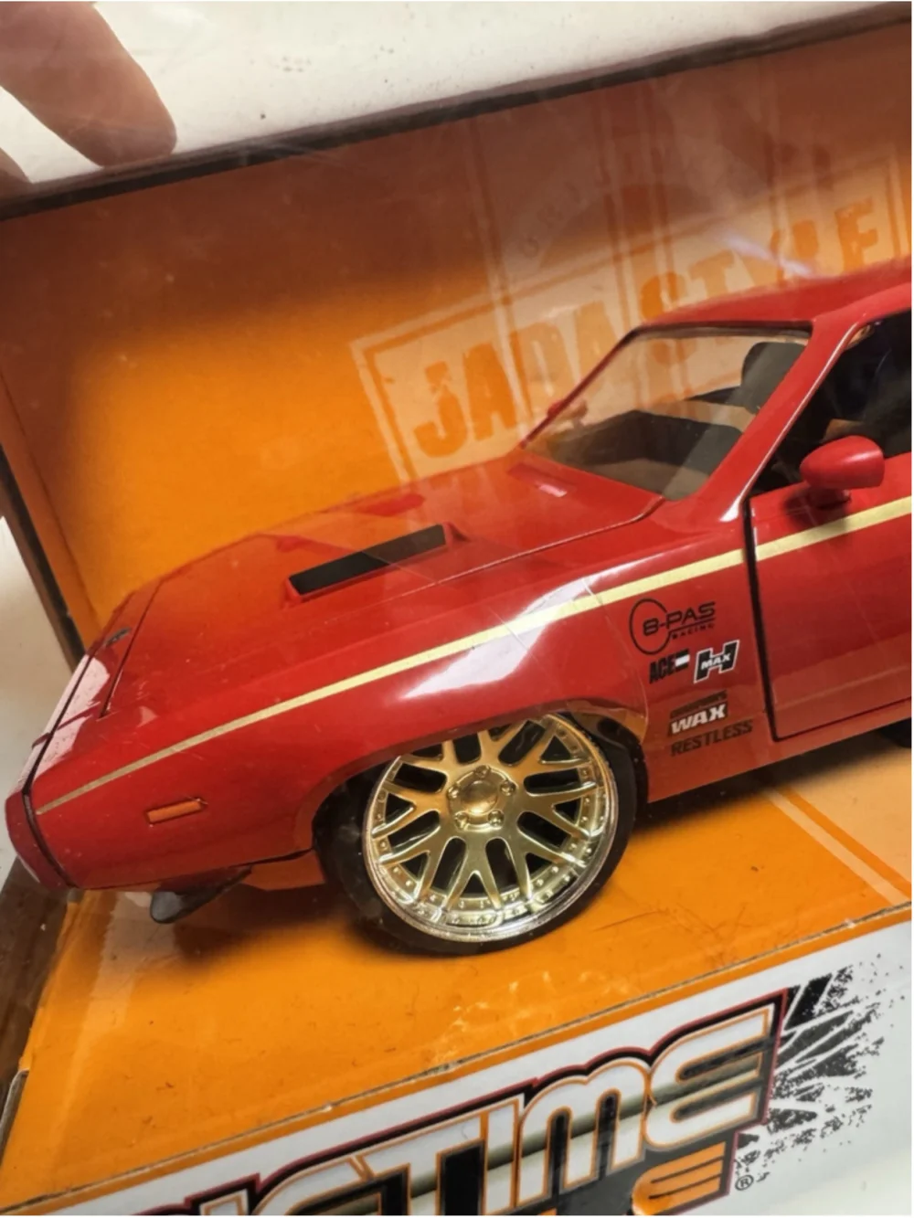 NEW 2023 JADA BIG TIME MUSCLE 1972 PLYMOUTH GTX 1:24 SCALE DIE-CAST